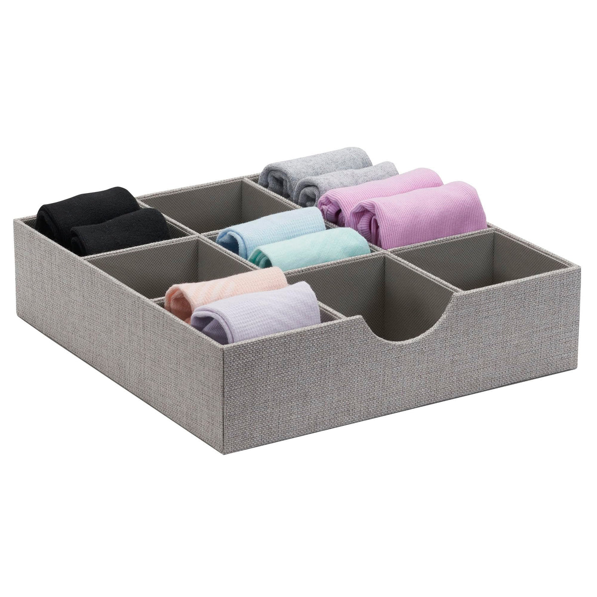 Household Essentials Grey 728-1 dresser or desk display for quick access