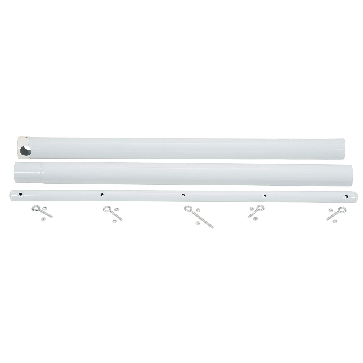 Household Essentials includes galvanized steel T-post and five eyelet screws.