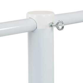 Household Essentials vertical posts provide sturdy support for outdoor drying.