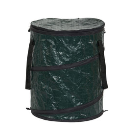 Household Essentials 30-gallon fit ensures standard bags for easy disposal.