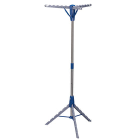 Household Essentials tripod drying rack fully assembled for efficient indoor air drying