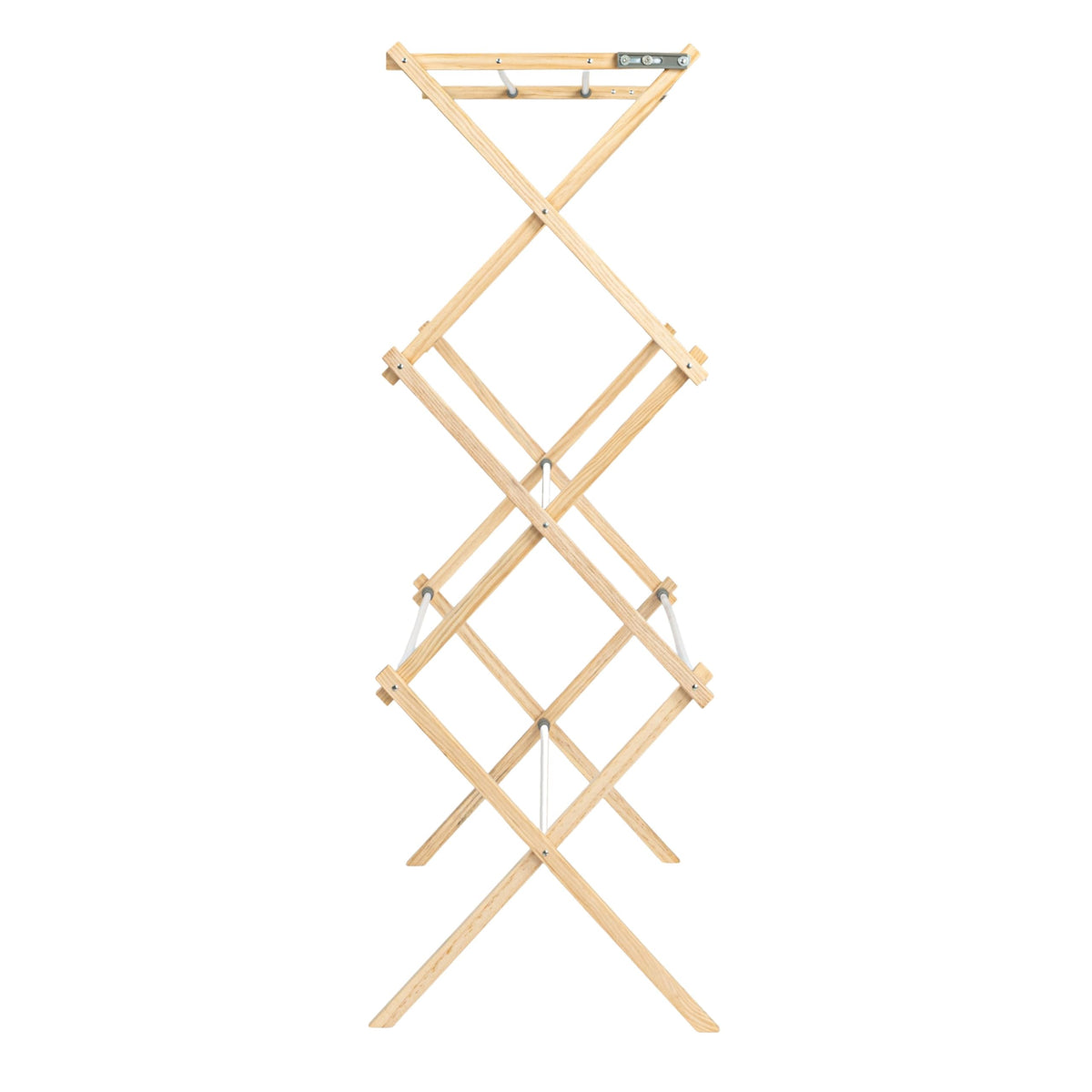 Household Essentials X-Frame drying rack arrives ready to assemble for quick setup