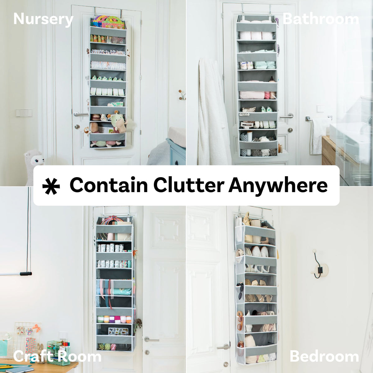 Houseify Ooh So Tidy five large pockets for easy craft storage