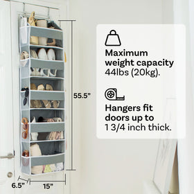 Renter-friendly, damage-free design keeps walls intact