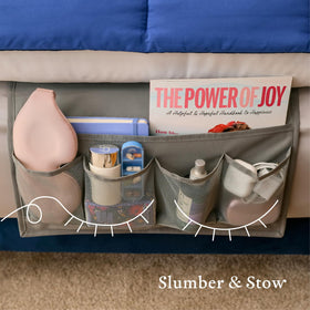 Houseify Slumber & Stow soft lining protects glasses and screens.