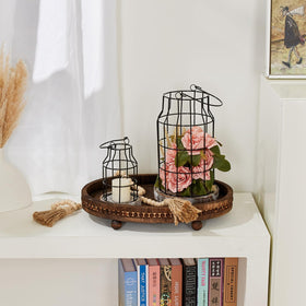 HouseJoy storage and display tray helps keep items organized.