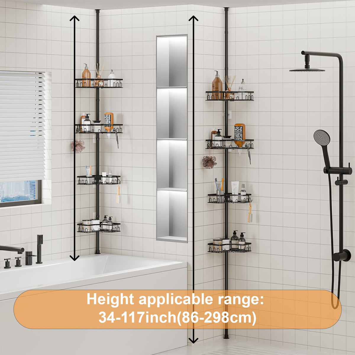 HouseUp click-out clips allow quick height changes without disassembly.