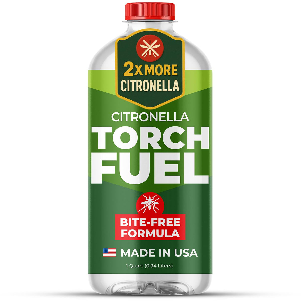 Houswise citronella torch fuel bottle pour for outdoor ambiance
