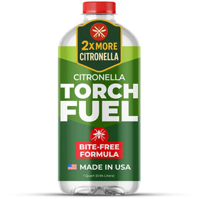 Houswise citronella torch fuel bottle pour for outdoor ambiance