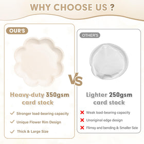 Houuqe ivory dinner knife for easy serving