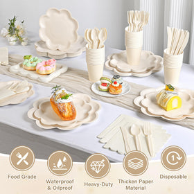 Houuqe ivory fork for reliable dining