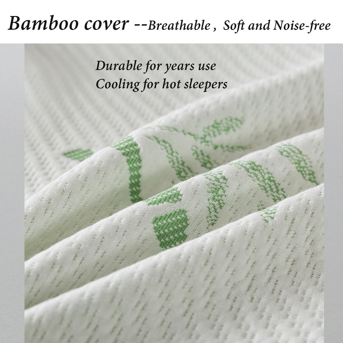 HOXXME pillows with removable breathable cover for easy care and cooling.