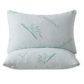 Pillows arrive vacuum sealed, ready to air out and fluff.