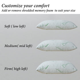 HOXXME two-pack on bed display offers convenient upgrade.