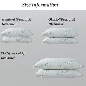 HOXXME vacuum-sealed pillow demonstrates easy, compact packing.