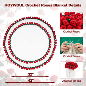 HOYWOUL Cozy blanket on sofa demonstrates decor versatility.