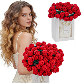 HOYWOUL Flower Bouquet Blanket flatlay, a cozy, gift-ready design for special occasions.