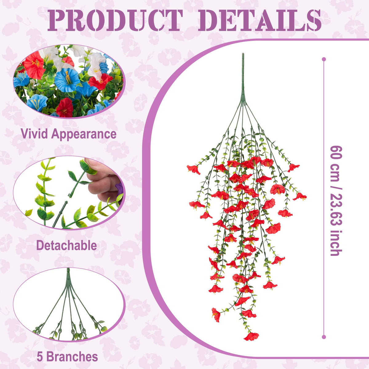 Hrobek outdoor set of eight branches for versatile decor