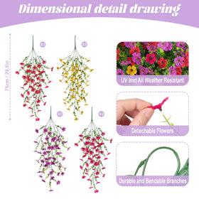 Hrobek artificial daisy clusters show vibrant petals and lifelike textures.