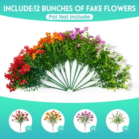 Hrobek UV-resistant silk flowers endure sun and rain without fading.