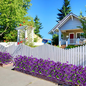 Hrobek outdoor decor arranged in a garden or porch to elevate curb appeal.