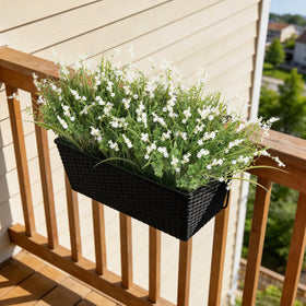 Hrobek monkey grass bouquet adds year-round greenery to porches.