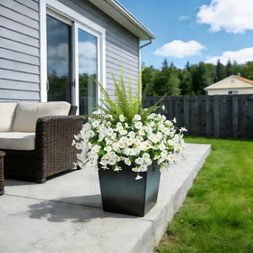 Hrobek morning glory arrangement, detachable branches for flexible indoor-outdoor styling.