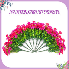 Hrobek silk flowers with textured morning glory leaves for realistic look