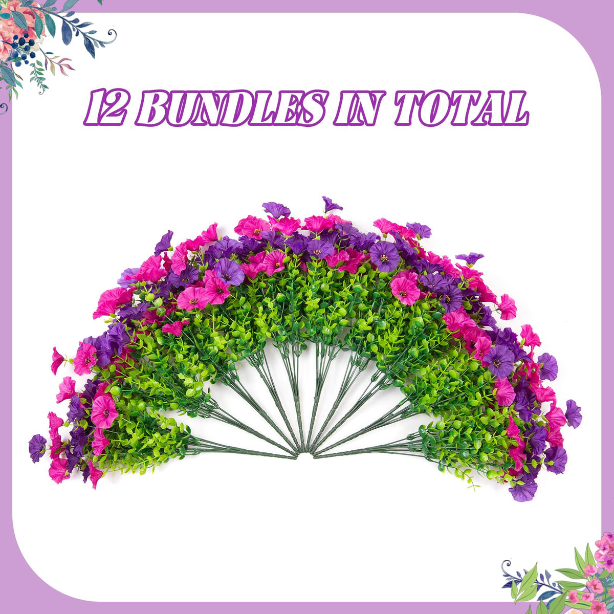 Hrobek silk flowers designed for durable outdoor display