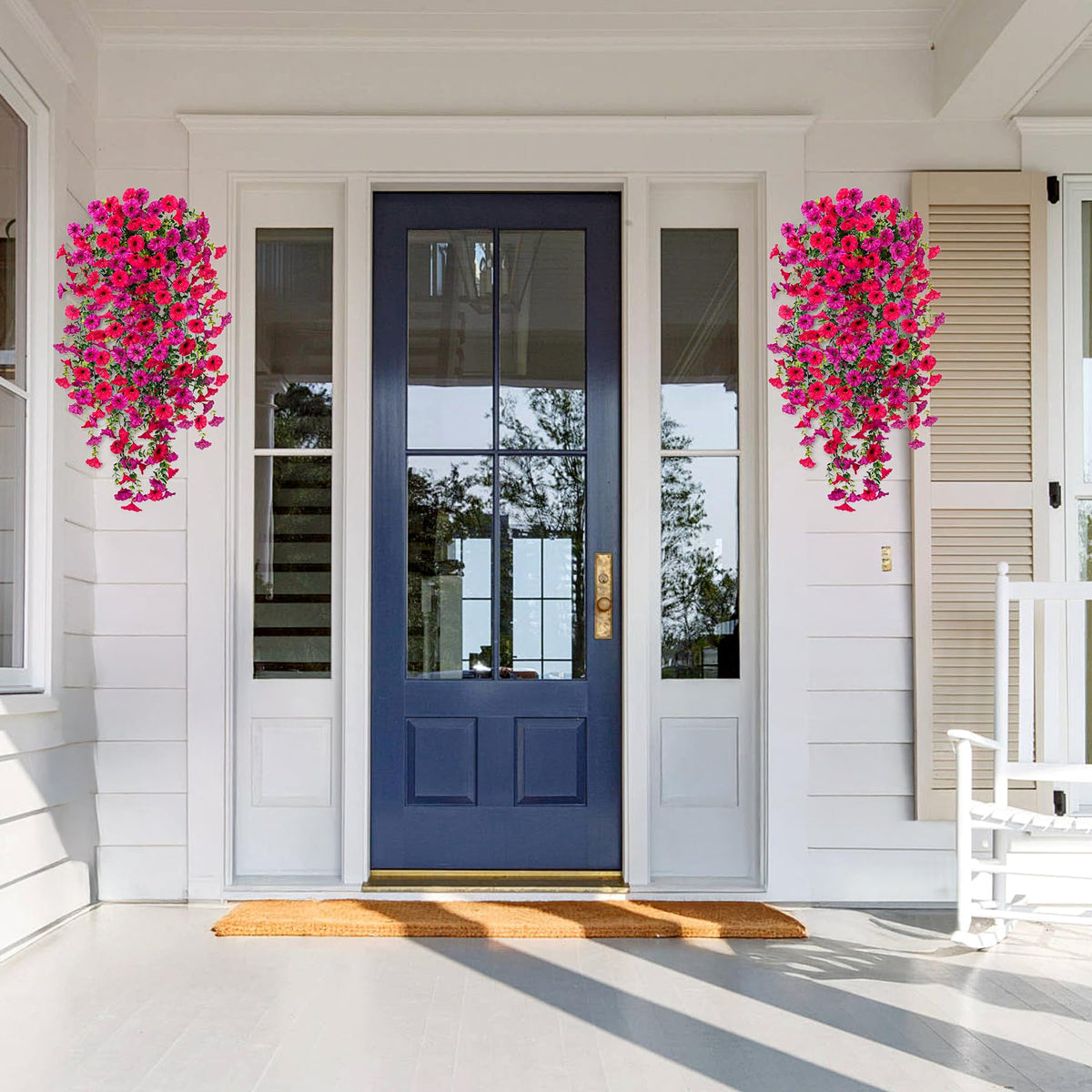 Hrobek silk flowers are UV resistant for long-lasting color outdoors.