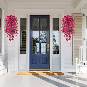 Hrobek silk flowers are UV resistant for long-lasting color outdoors.