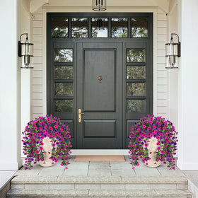 Hrobek waterproof faux greenery that stays vibrant in sun and rain
