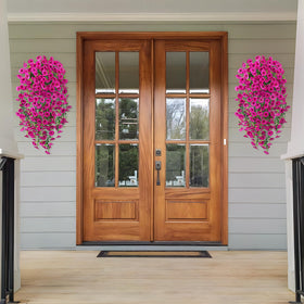 Hrobek waterproof artificial plants resist rain, keeping freshness year-round