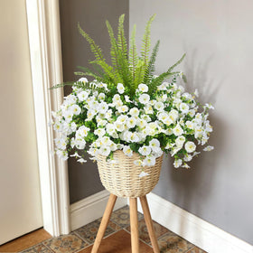 Hrobek UV-resistant faux flora, weatherproof for year-round garden displays.