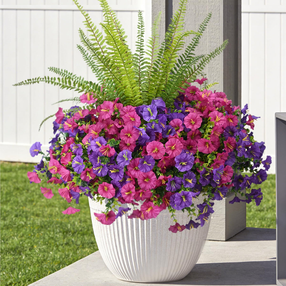 Hrobek wedding and party outdoor decor benefits from long-lasting greenery.