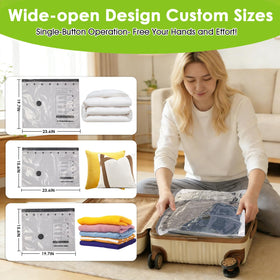 HRSDEIE transparent window lets you view contents at a glance.