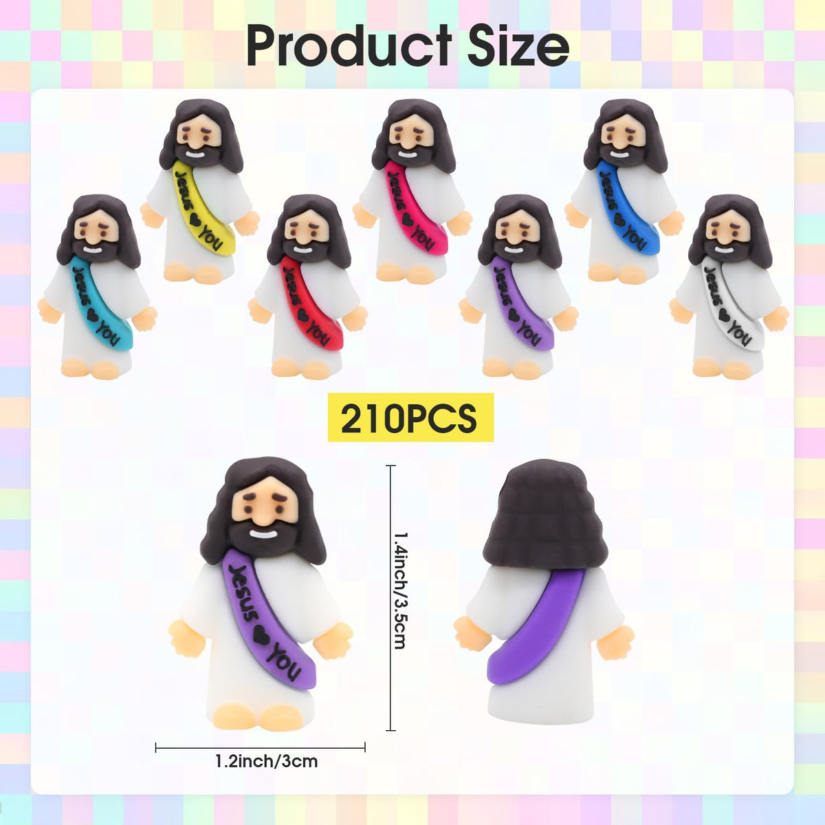 HSDJLXZ bulk Jesus figures for baptisms, parties and meaningful holiday gifts.