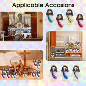 HSDJLXZ versatile religious figurines suitable for church celebrations and artful table decor.