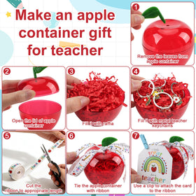 HSDSH ribbon and ruler roll adds festive touches to gift presentation