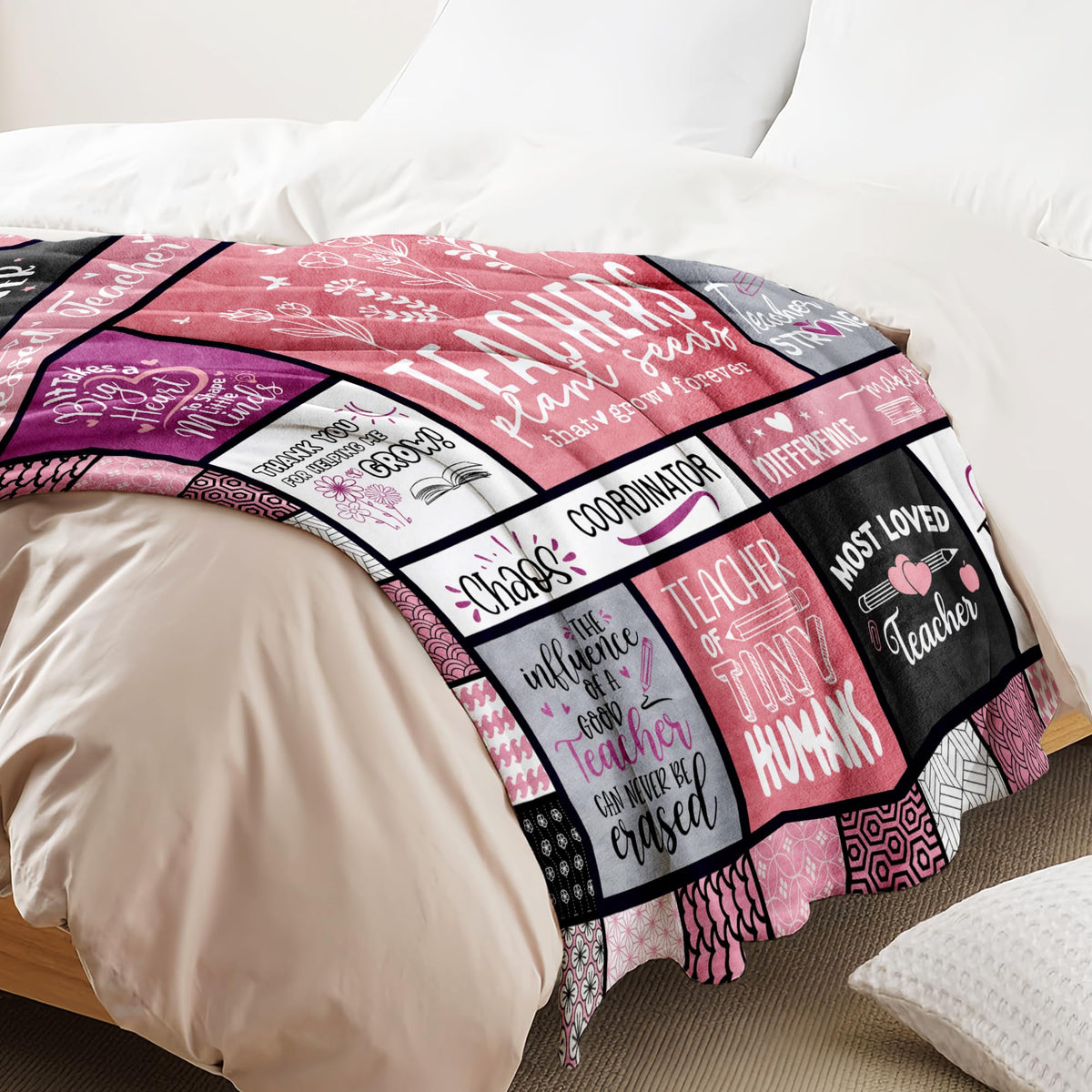 HSEFURNI keepsake blanket designed as a thoughtful teacher gift