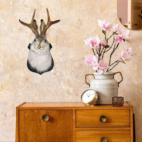 HSOSK gift-ready jackalope wall decor for unique presents
