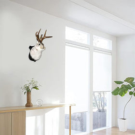 HSOSK wall-mounted rabbit art with vintage patina finish