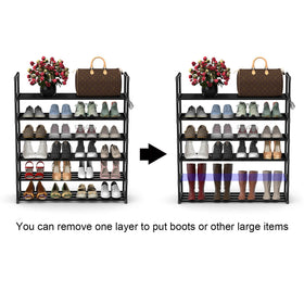 Hsscblet removable shelf highlights flexible boot storage option