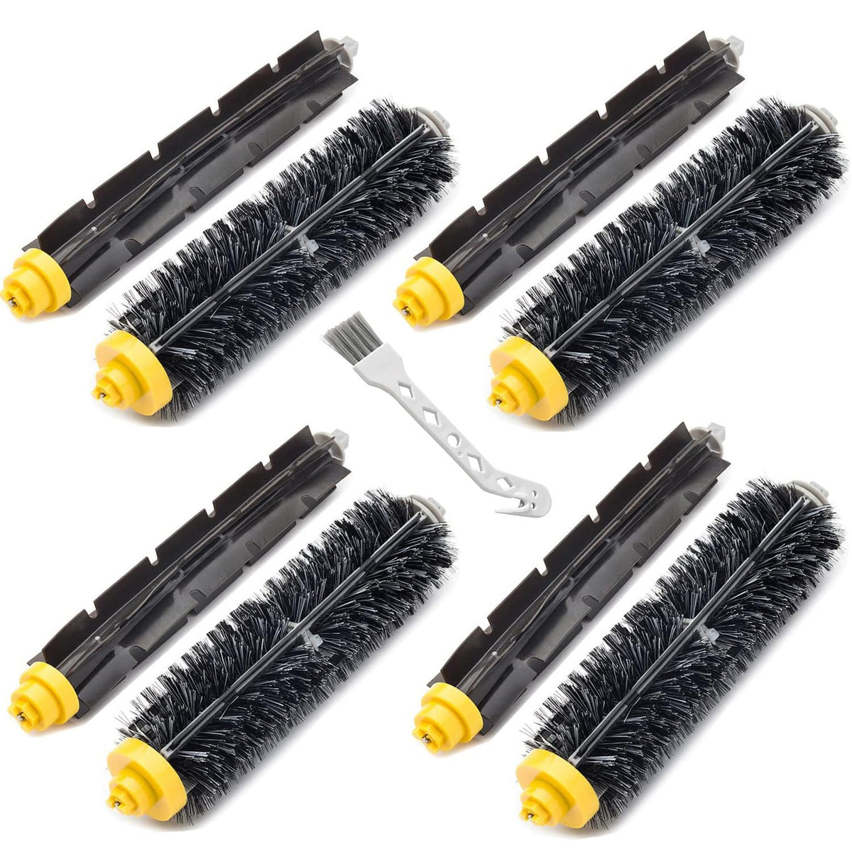 HsvrySa roomba bristle brush kit for deeper cleaning on hard floors