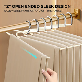 HUADYMEET 4.41-inch compact hanger for tight spaces