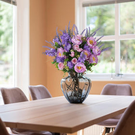 HUAESIN rose-peony arrangement features lifelike textures for everyday spaces