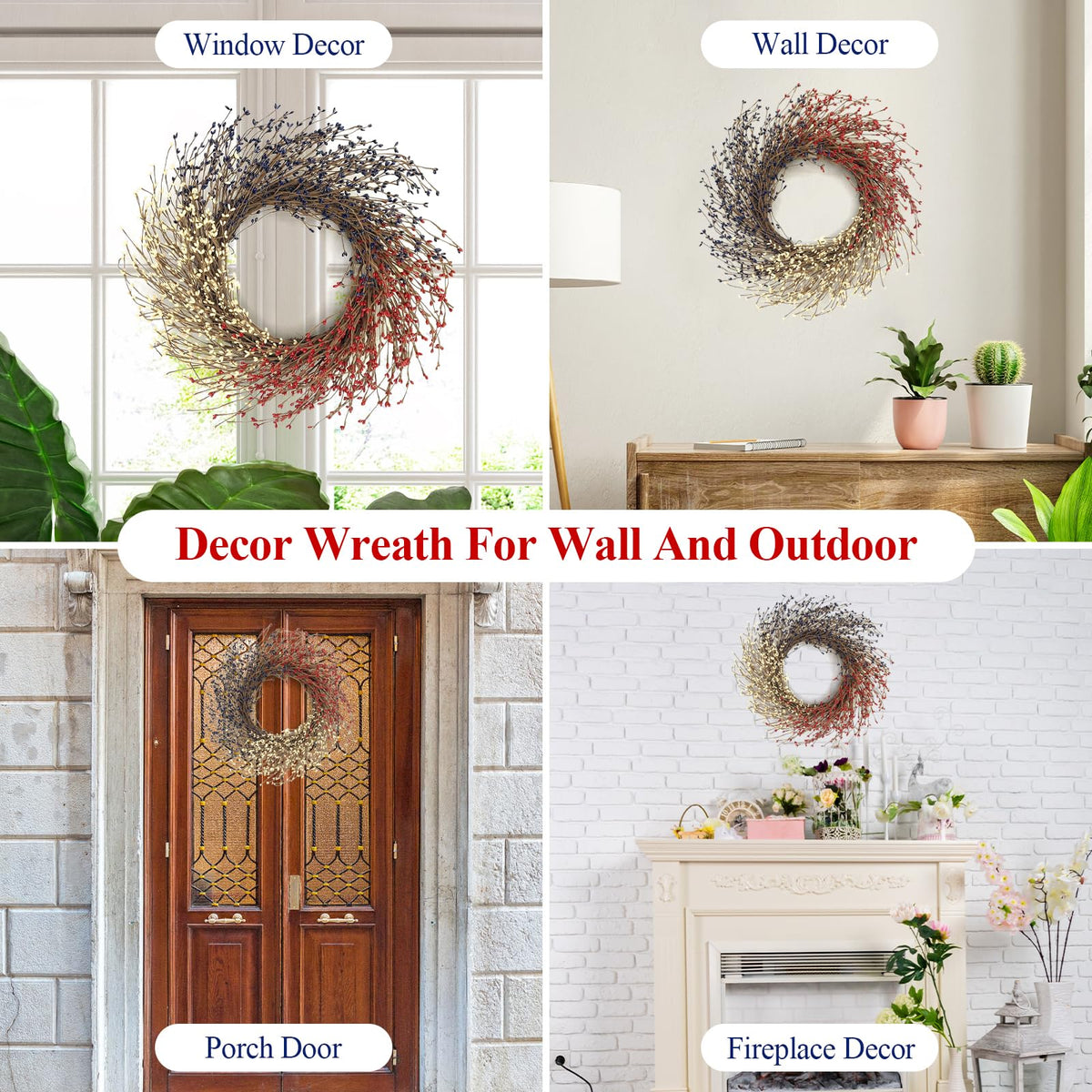Huashen thick grapevine base provides a realistic, full look.