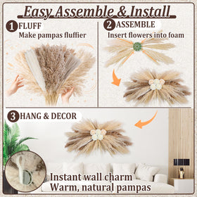 HUASHIYE decor on entryway mirror creates a welcoming focal point