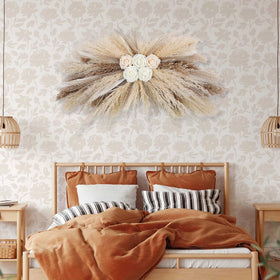 HUASHIYE low-maintenance wall bouquet stays fluffy for months