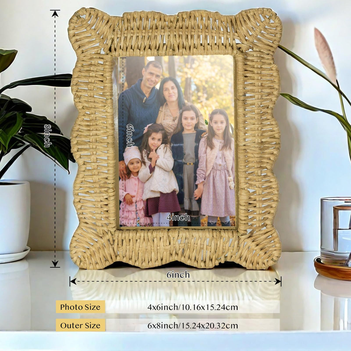 Natural rattan weaving detail from HUAXIN CRAFT H frame